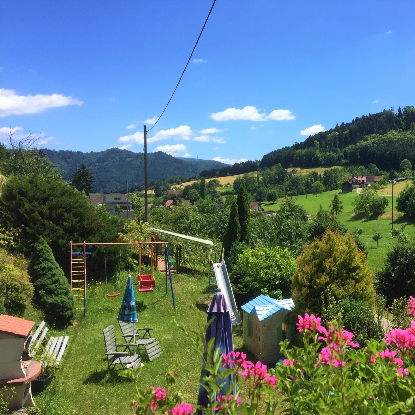 Panorama Aussicht Garten